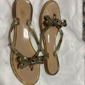 Valentino Rockstud Rubber Sanadals